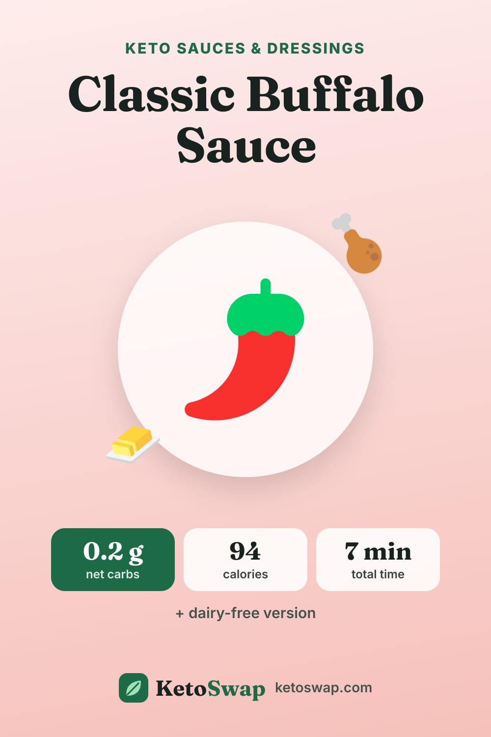 Classic Buffalo Sauce — pin image