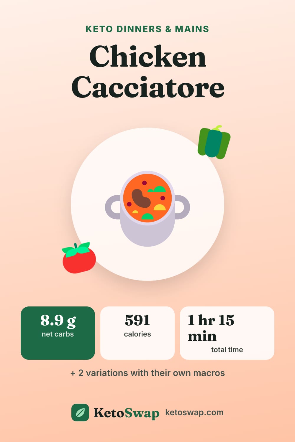 Chicken Cacciatore — pin image