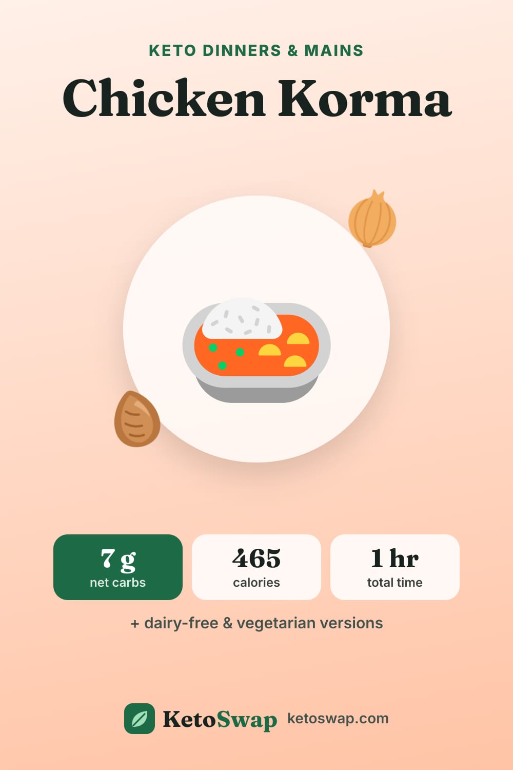Chicken Korma — pin image