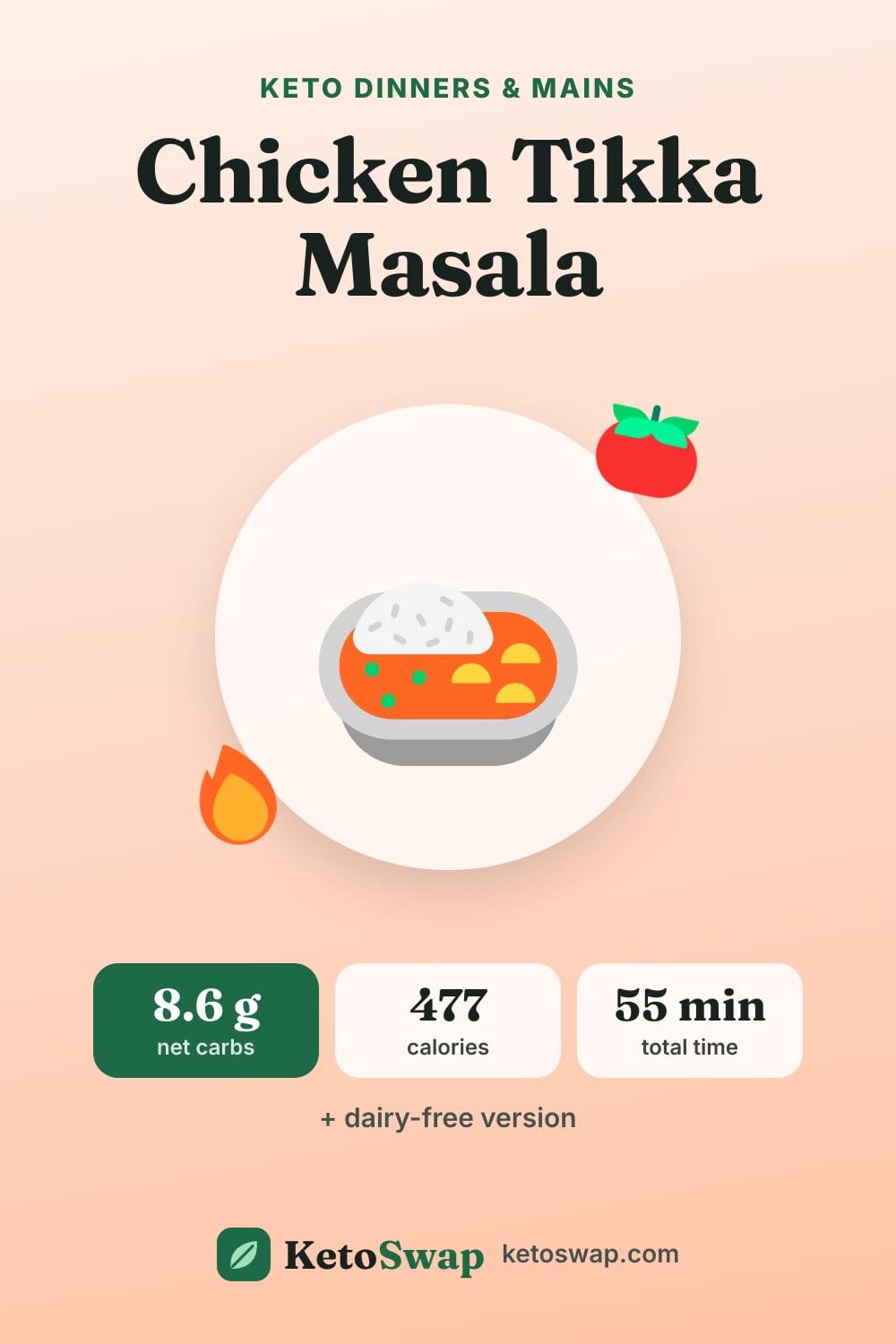 Chicken Tikka Masala — pin image
