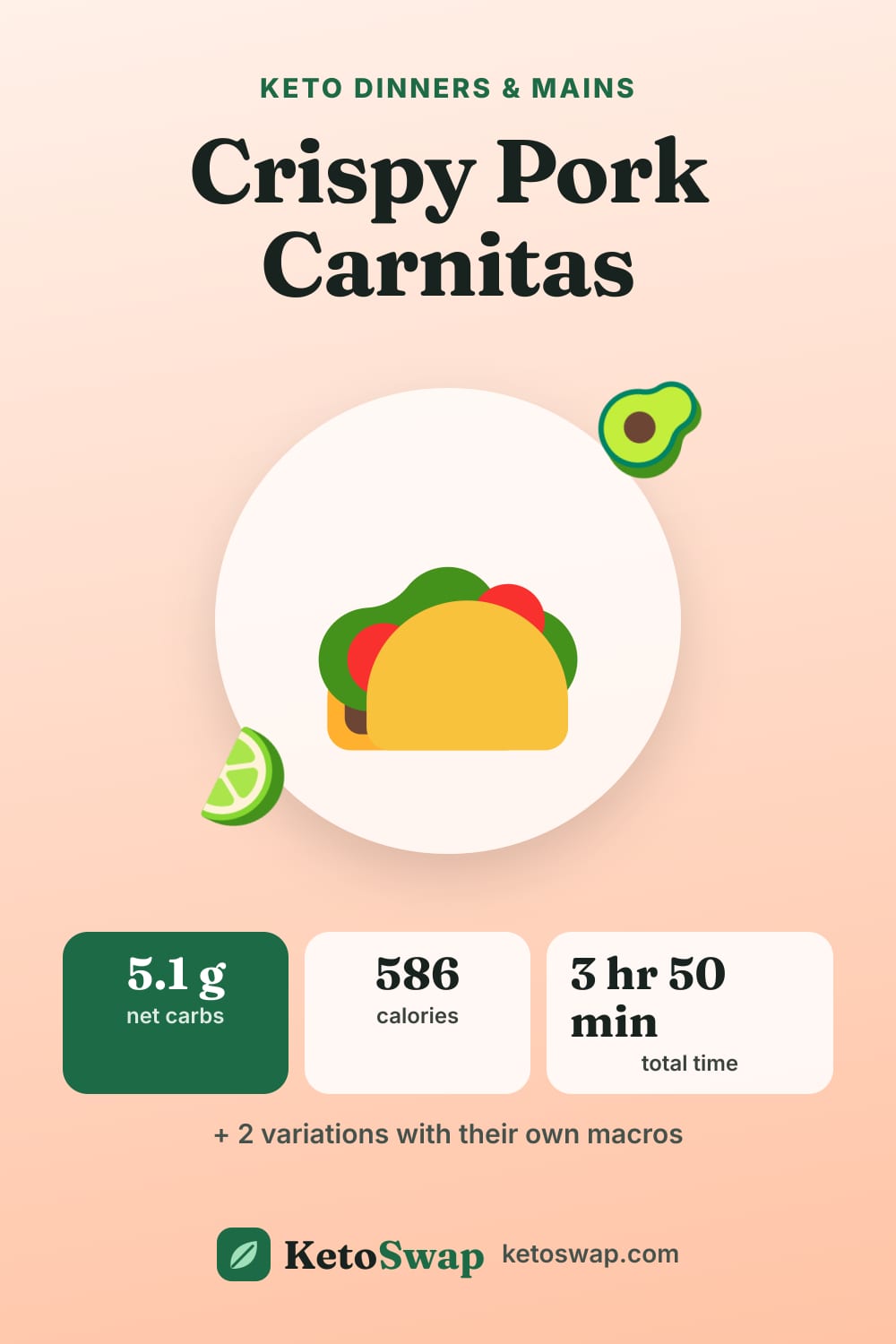 Crispy Pork Carnitas — pin image