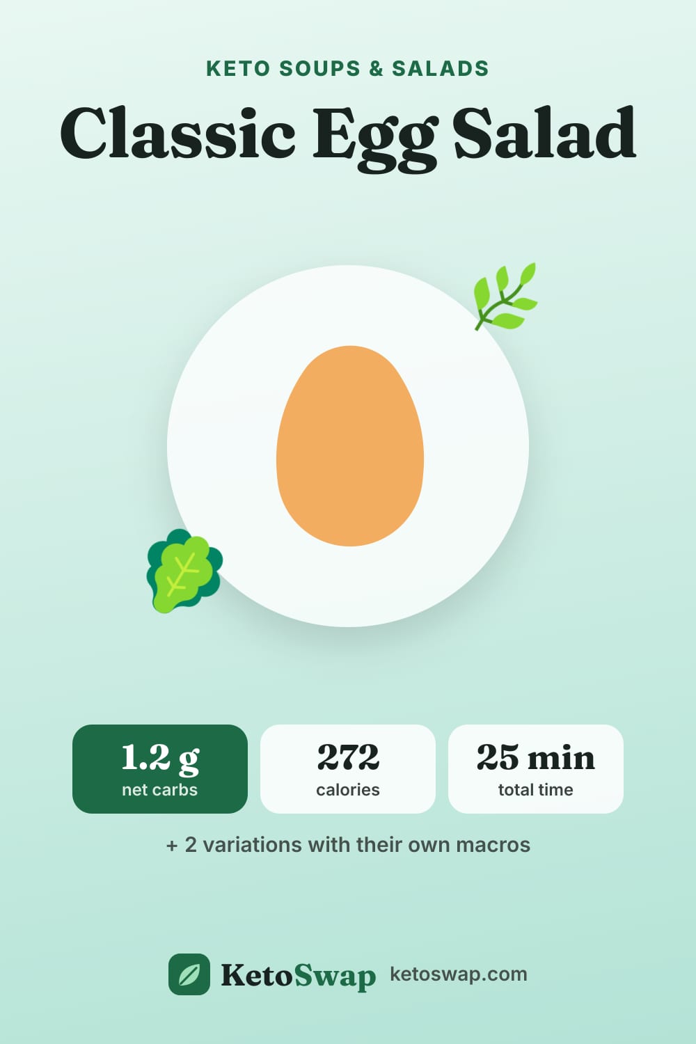Classic Egg Salad — pin image