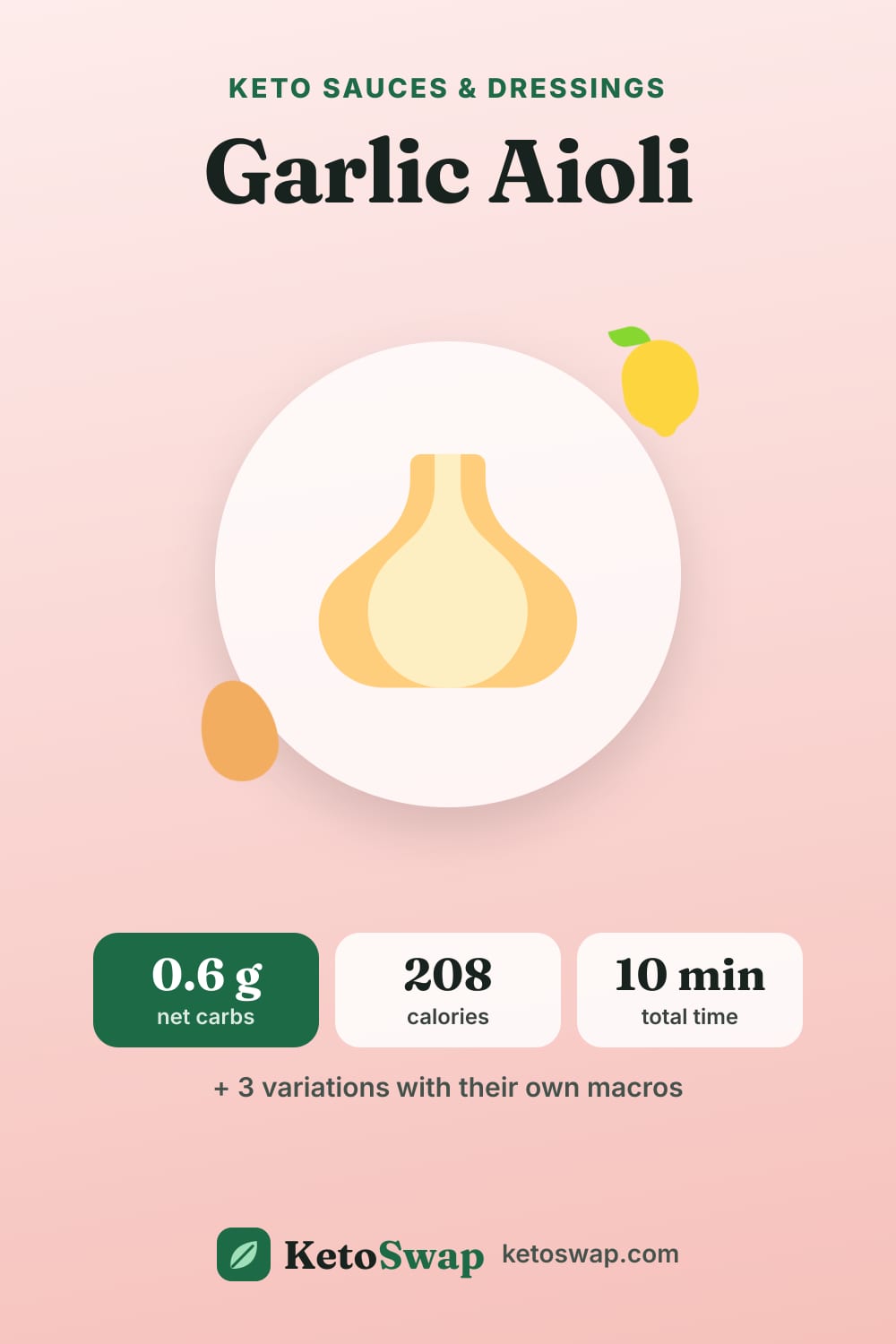 Garlic Aioli — pin image