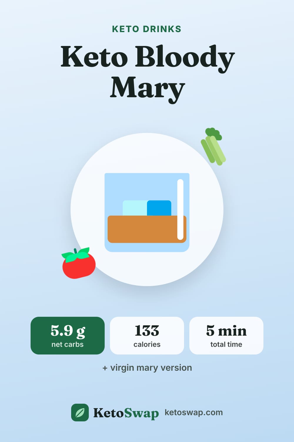 Keto Bloody Mary — pin image