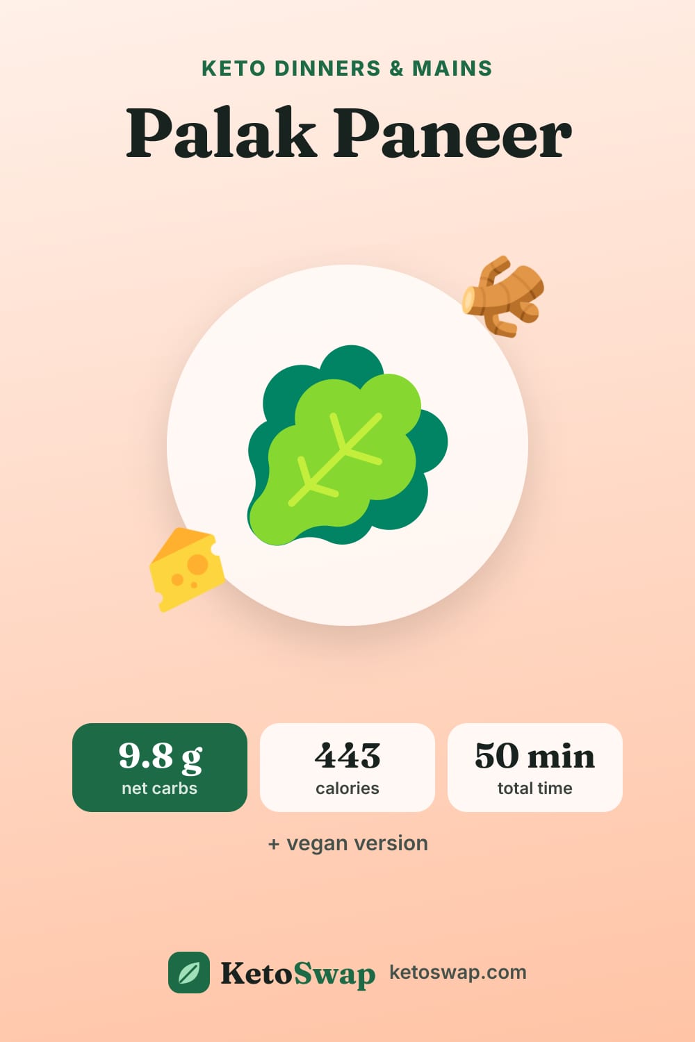 Palak Paneer — pin image