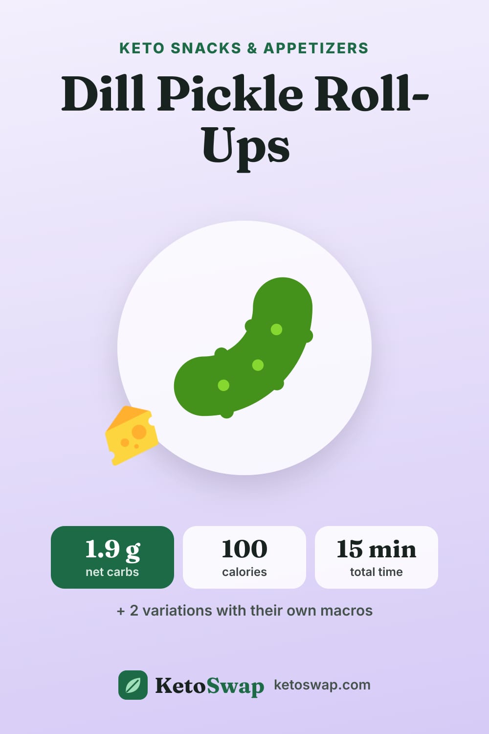 Dill Pickle Roll-Ups — pin image