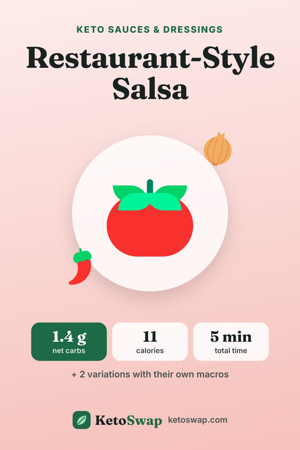 Restaurant-Style Salsa — pin image