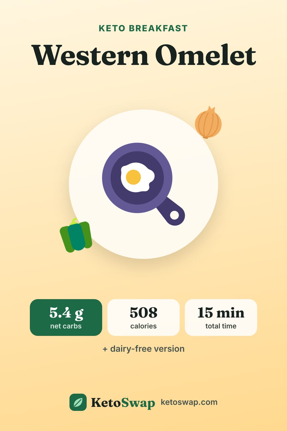 Western Omelet — pin image